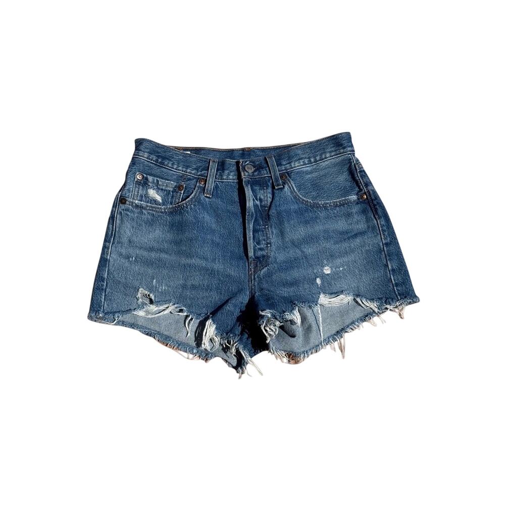 Levi’s 501 Button Fly Cut off Women's Denim Shorts Size 27